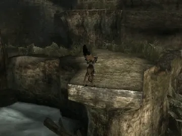 Lara Croft Tomb Raider - Legend screen shot game playing